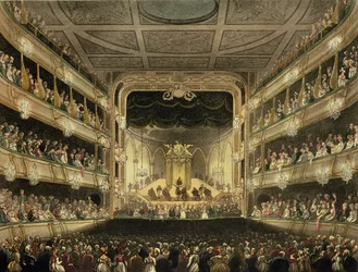 Covent Garden Theater, 1808, uit 